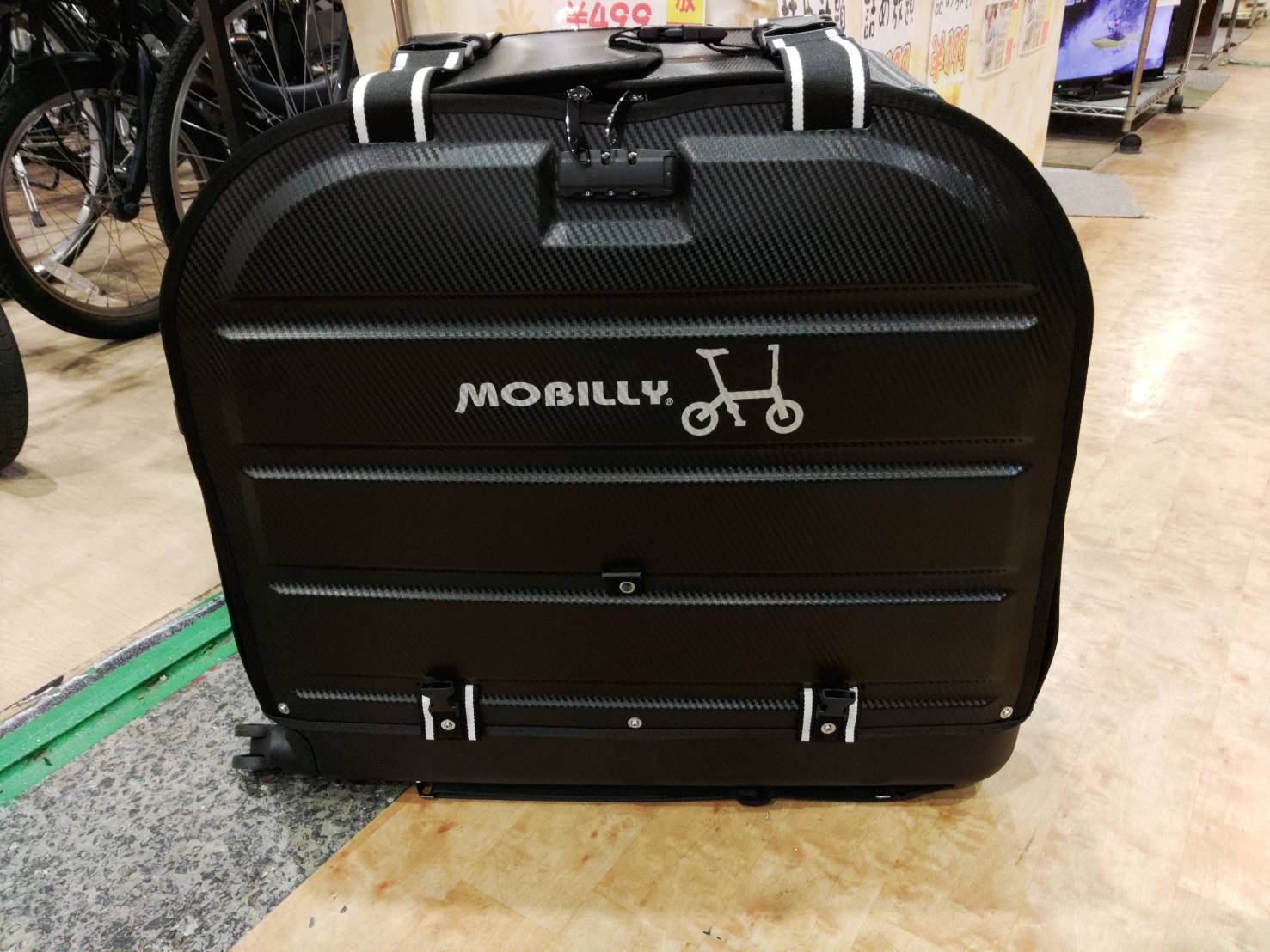 MOBILLY TPU樹脂 折りたためるサイクルキャリーケース専用 MOBILLY 