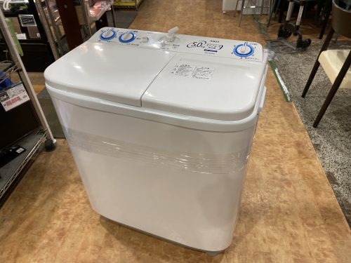 AQUA 2019年製 5.0kg AQW-N50 二層式洗濯機買取リサイクルショップ愛品館市原店