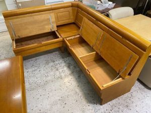 愛品館江戸川店コーナーベンチダイニングセット買取致しました③