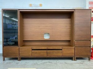 愛品館江戸川店壁面テレビボード買取致しました①