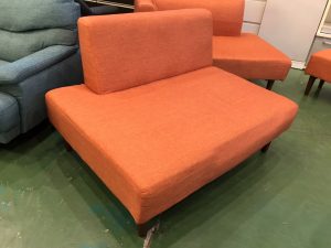 オレンジのカウチソファ買取致しました。愛品館八千代店 | リサイクル 
