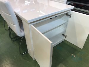 ニトリのダイニング5点セット(アマリア135DT+アベルST)買取致しました 