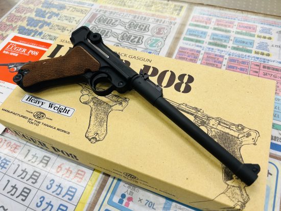 タナカ LUGER P08 8inch HW ガスガン買取致しました