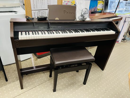 CASIO Privia PX-750BN 電子ピアノ買取致しました