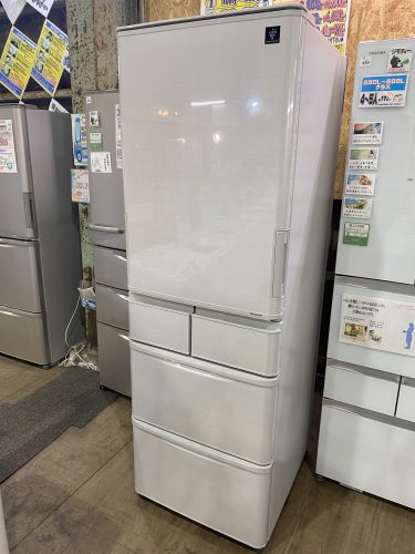 SHARP 2018年製 SJ-P411D-H 412L 5ドア冷蔵庫 買取 愛品館市原店
