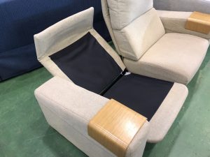 マルイチセーリングの2人掛リクライニングソファ買取致しました。愛品 