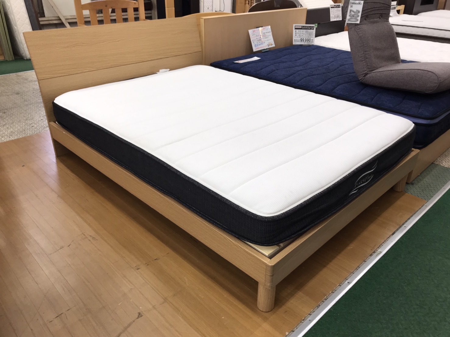 ニトリのダブルベッド(Nスリープハード)買取致しました。愛品館八千代  