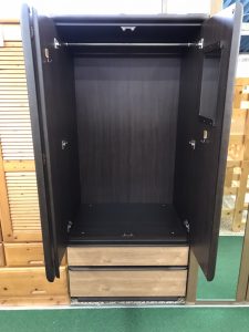 愛品館八千代店】ニトリ 3枚扉ワードローブ WISH3