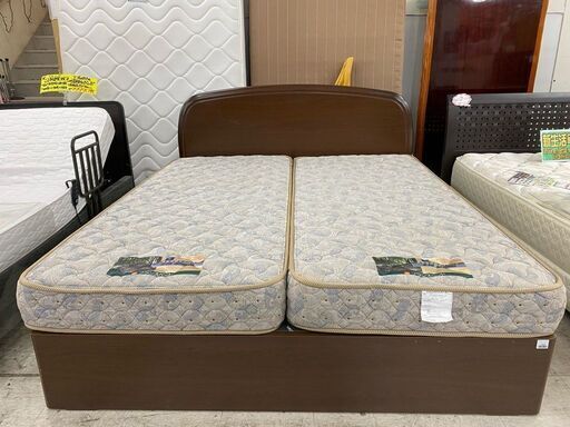 フランスベッド製クイーンベッドを買取致しました│愛品館江戸川店  