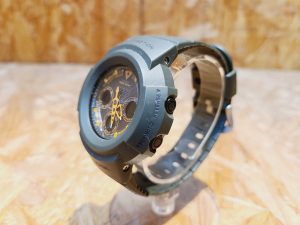 CASIO G-SHOCK アーミーグリーンタフソーラー電波時計AWG-M500KG
