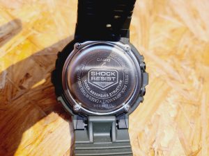 CASIO G-SHOCKアーミーグリーン タフソーラー電波時計AWG-M500KG