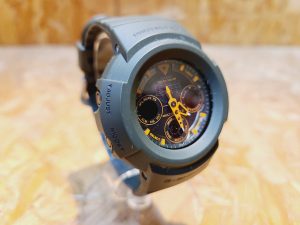 CASIO G-SHOCKアーミーグリーンタフソーラー 電波時計AWG-M 500KG