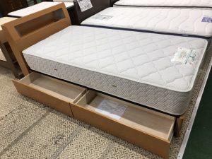 フランスベッドのシングルベッド(ダブルデッキスプリング)買取致しまし 