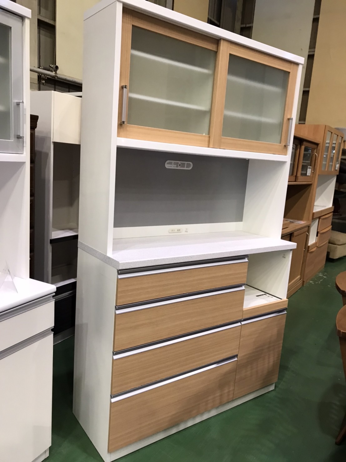 共和産業のスライド扉キッチンボード買取致しました。愛品館八千代店  