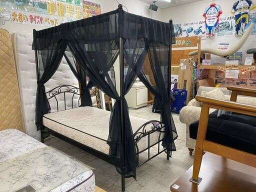天蓋 姫系シングルベッドを買取致しました│愛品館江戸川店  
