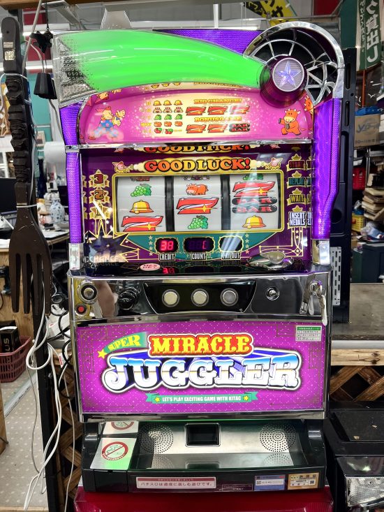 スーパーミラクルジャグラー スロット実機買取致しました