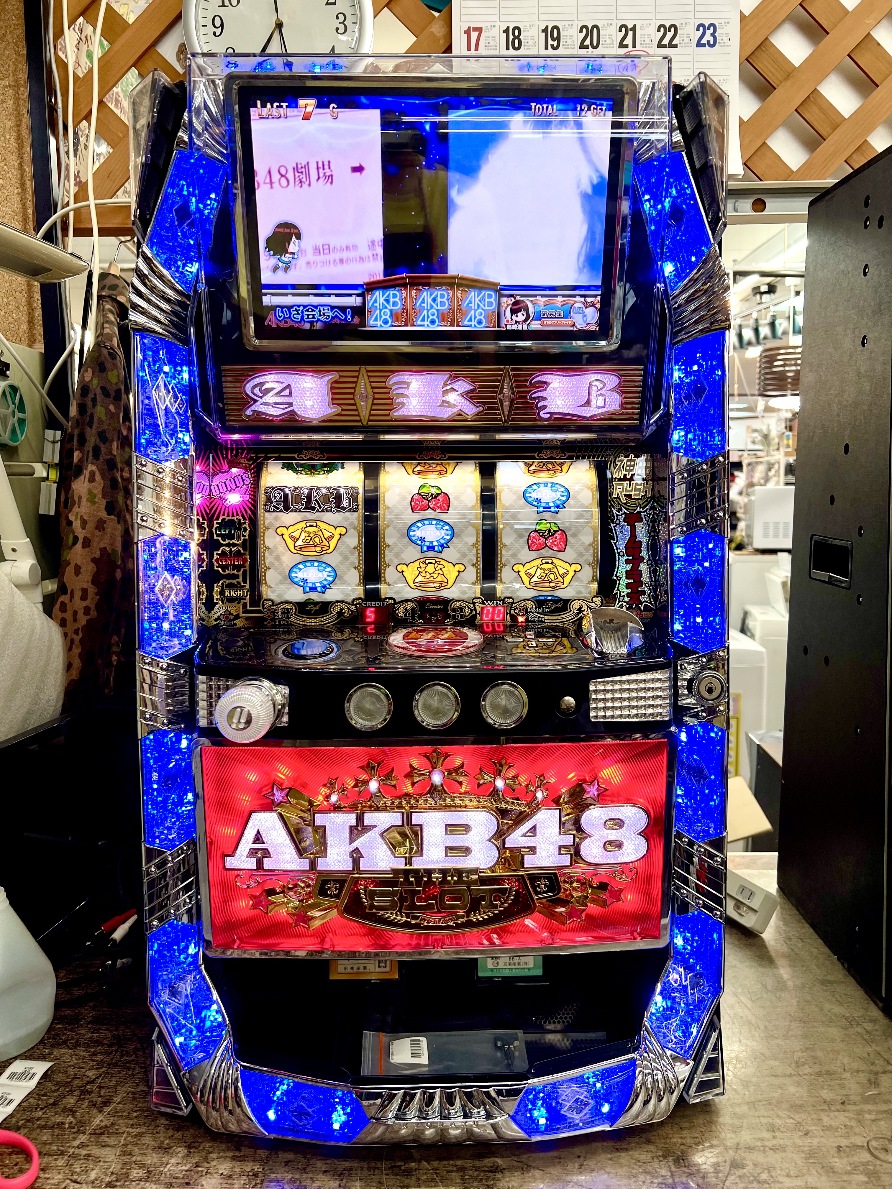 パチスロ実機　初代AKB48