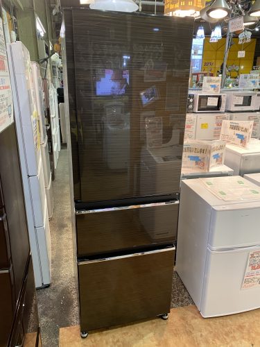 三菱 2021年製 MR-CX37F-BR 365L 3ドア冷蔵庫 出張買取 リサイクル 処分 千葉県市原市 愛品館