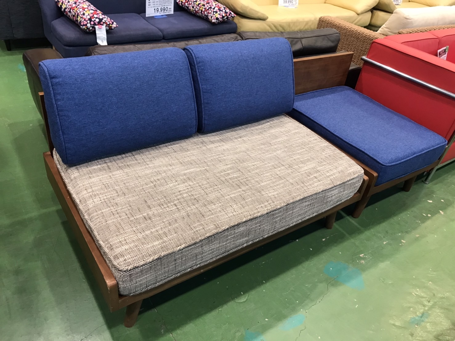 unico（ウニコ）ALBERO（アルベロ）ソファ 2シーター/オットマン UNICO（ウニコ）ALBERO（アルベロ） カバーリングソファ 2シーター