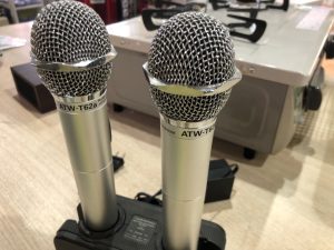オーディオテクニカワイヤレスマイク②