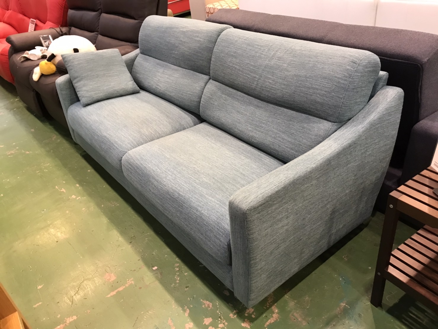 ニトリの3人用布張りソファ(NポケットA4R)買取致しました。愛品館  