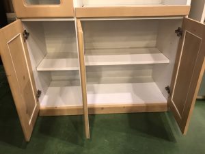 中村敬木工の3枚扉キッチンボード買取致しました。愛品館八千代店 