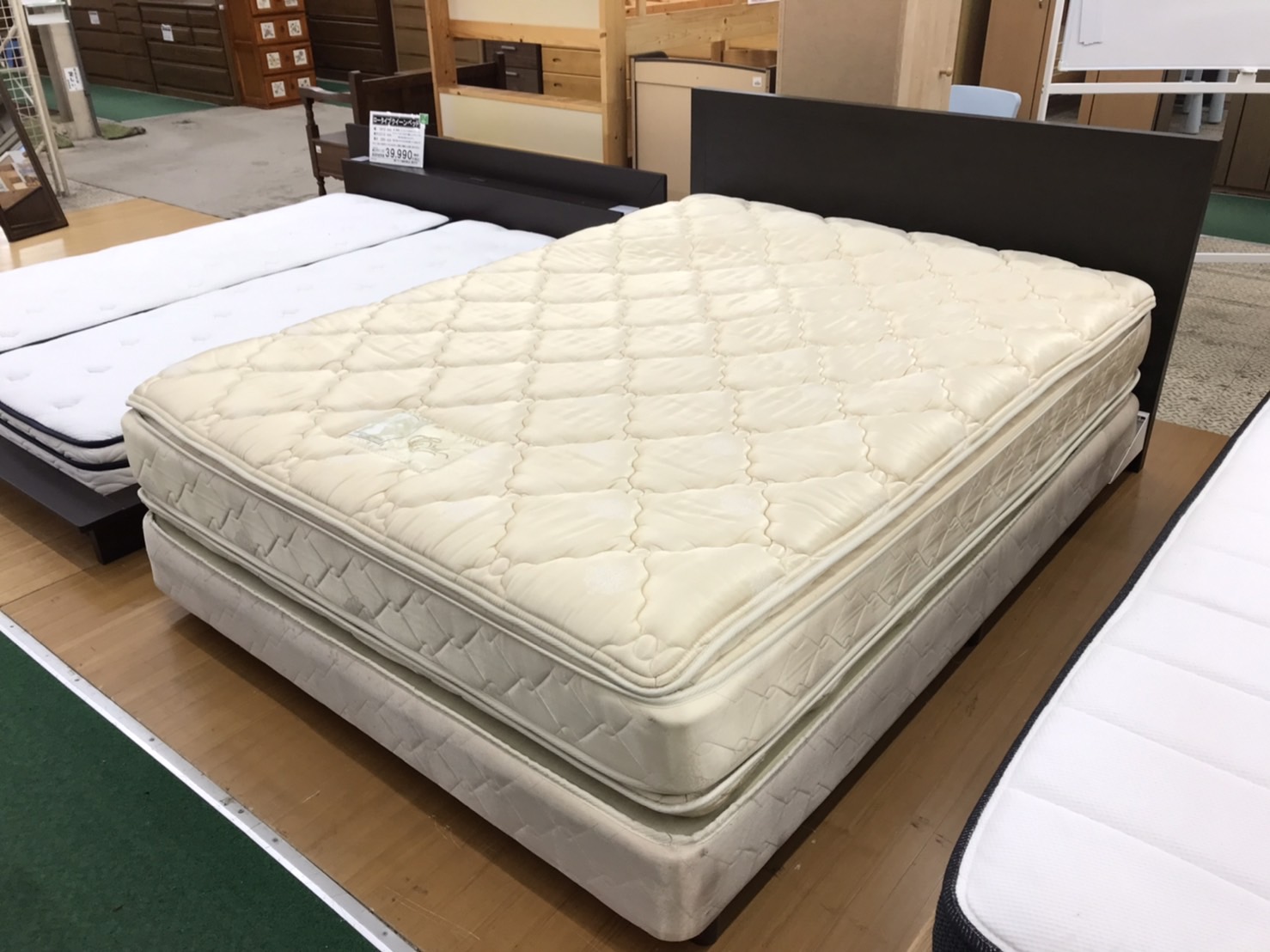 最終価格】大塚家具 キングスダウン レガリア 高級マットレス 絡みつき 