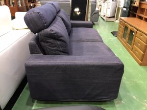 無印良品の2.5人掛ソファ(デニムタイプカバー)買取致しました  
