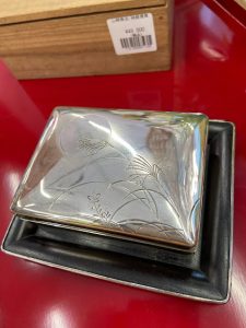 山崎商店純銀煙草入2