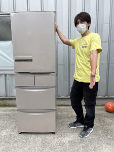 買取 HITACHI 5ドア冷蔵庫R-K42E(T)