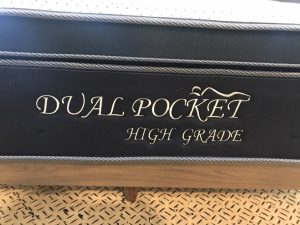 ニトリのダブルベッド(デュアルポケットシルキー)買取致しました。愛品 