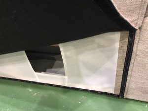 ニトリの3人掛布張りソファ(NポケットA12)買取致しました。愛品館 