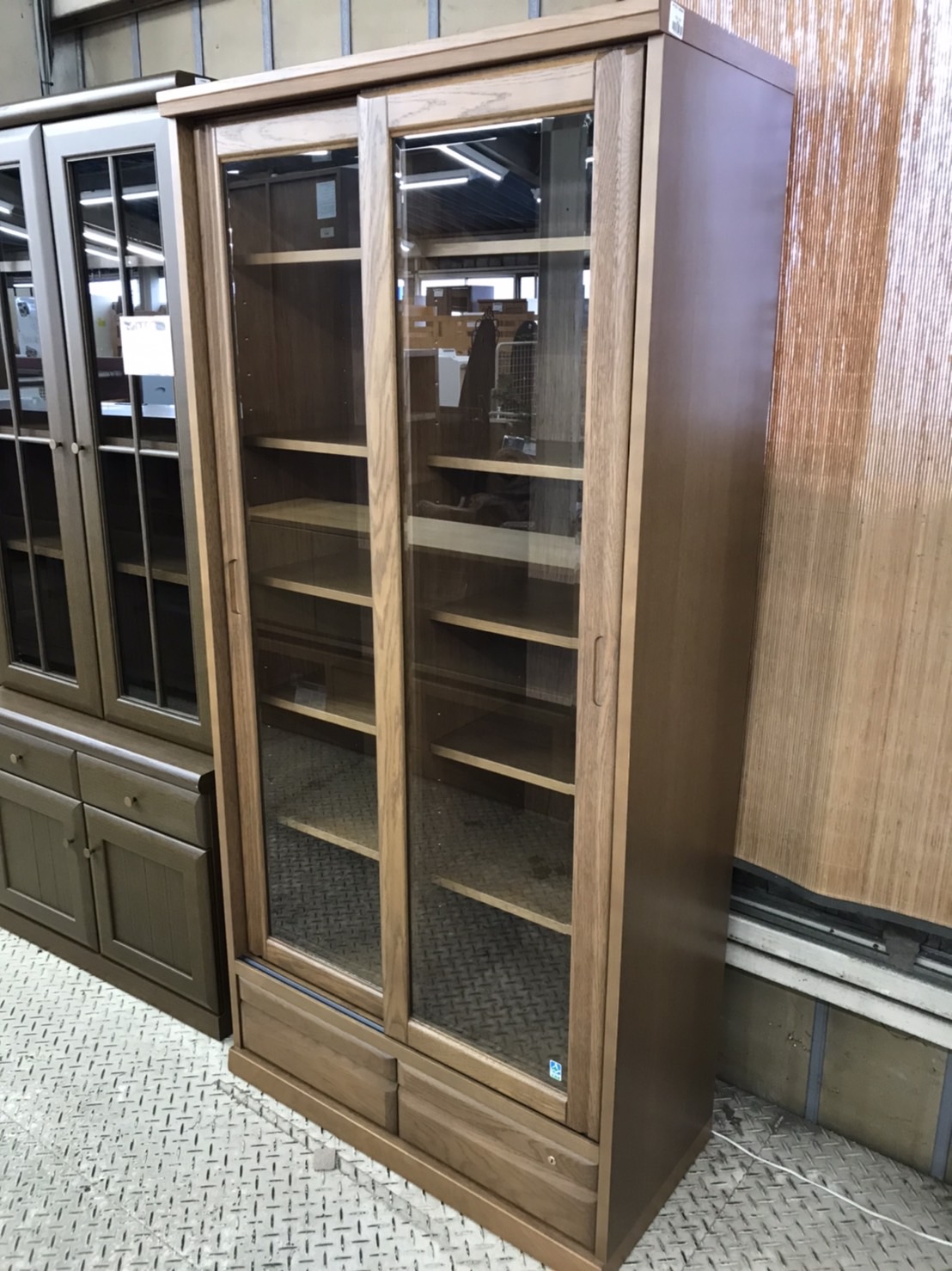 旭川家具大雪木工｜引戸書棚｜ストリーム86買取致しました｜愛品館  