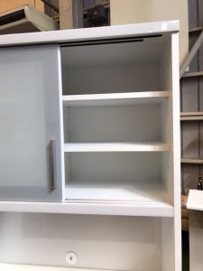 高橋木工所の2枚扉キッチンボード(ファリーナフローラ90)買取致しまし  