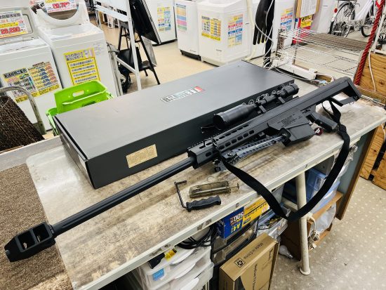 SNOW WOLF|スノーウルフ|バレット|M82A1|エアコッキングバージョン 買取致しました