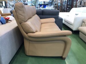 カリモク｜本革2人掛ソファ｜ZT7312買取致しました｜愛品館八千代店 