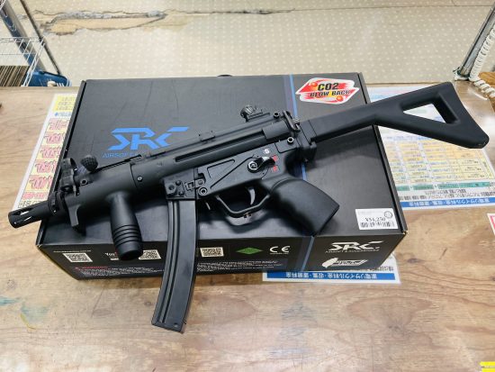 SRC MP5K PDW CO2ガスブローバック ガスガン買取致しました