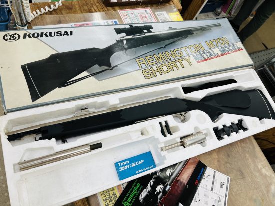 KOKUSAI REMINGTON M700 SHORTY METAL MODEL 買取致しました