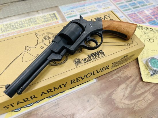 HWS STARR ARMY REVOLVER モデルガン買取致しました