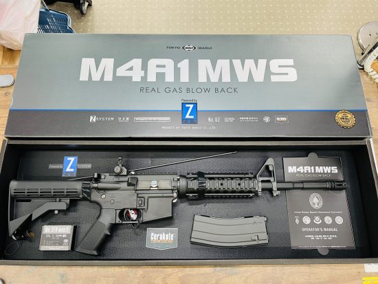 マルイ M4A1 MWS ガスブローバック マシンガン買取致しました