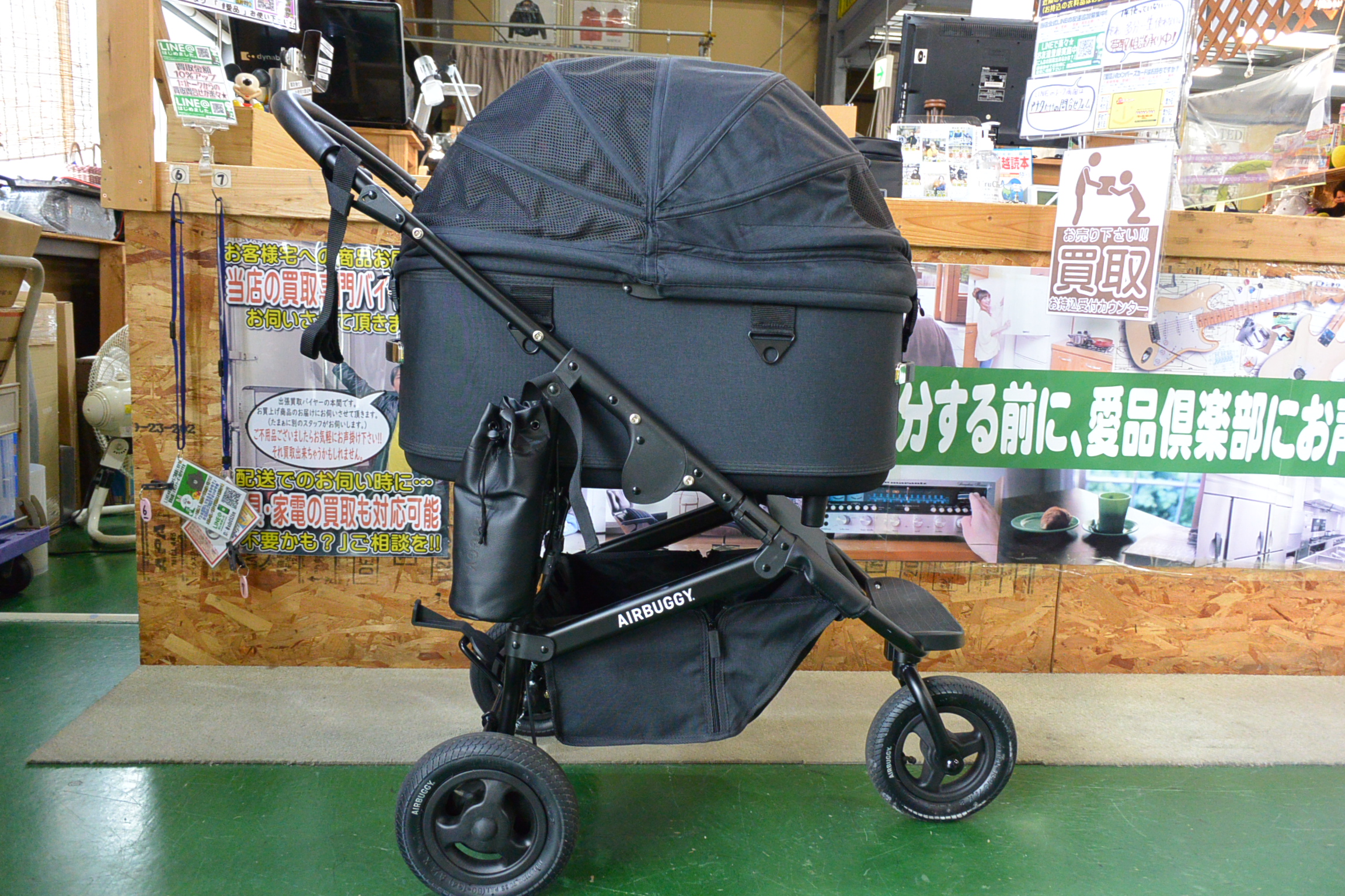 AIRBUGGY for pet Dome3 Large ペットキャリー買取させて頂き