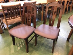 カリモク｜コロニアル｜ダイニング3点セット買取致しました｜愛品館  