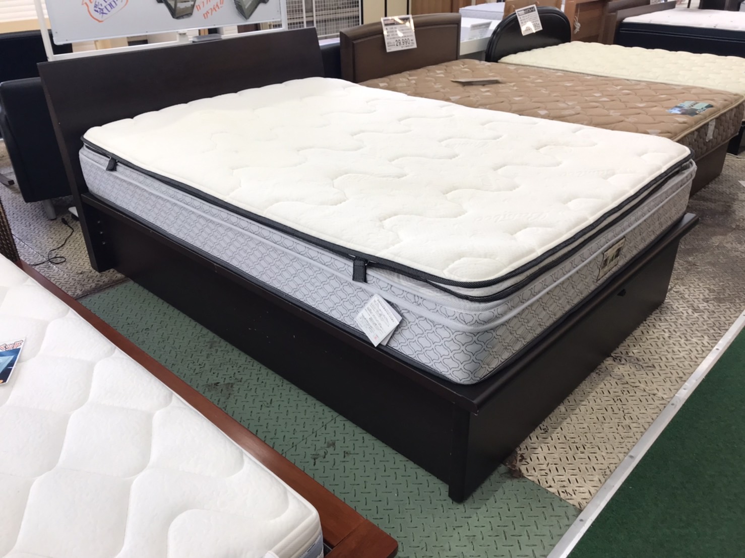 ニトリ｜シーリー｜跳上式ダブルベッド買取致しました｜愛品館八千代店  