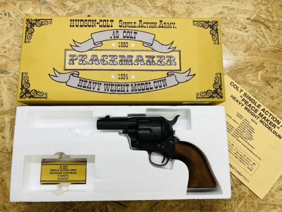 HUDSON COLT SAA PEACE MAKER Old Model 3 SHERIFF'S モデルガン 買取致しました