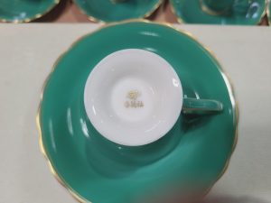 香蘭社（ローズガーデン）コーヒー カップ＆ソーサー５客セット