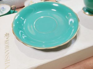 香蘭社（ローズガーデン）コーヒーカップ＆ソーサー ５客セット