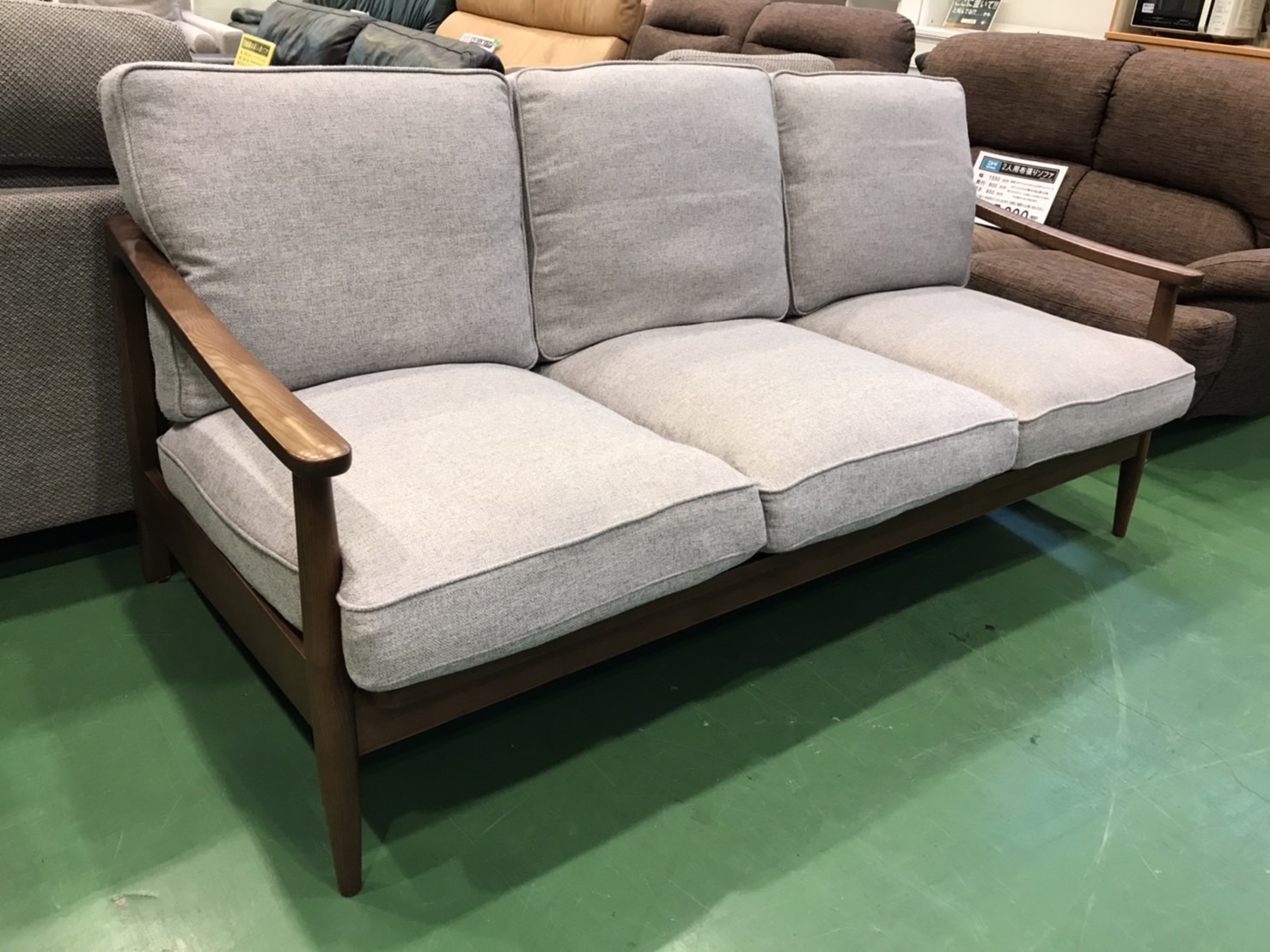 ケユカ｜3人掛ソファ｜Tabby Sofa買取致しました｜愛品館八千代店 