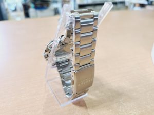 サクスニーイザック SY15181-BK2 メンズ 腕時計 クオーツ 電池式 クロノグラフ  メタルバンド ブラック LB2021