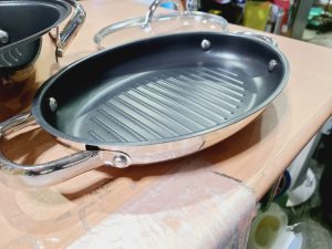マイヤー(Meyer) オーバルパン ステンレス ふっ素樹脂加工 全熱源対応 底面三層構造 「オールインワンオーバルパン」