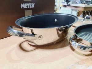 マイヤー(Meyer) オーバルパン ステンレス ふっ素樹脂加工  全熱源対応 底面三層構造 「オールインワンオーバルパン」